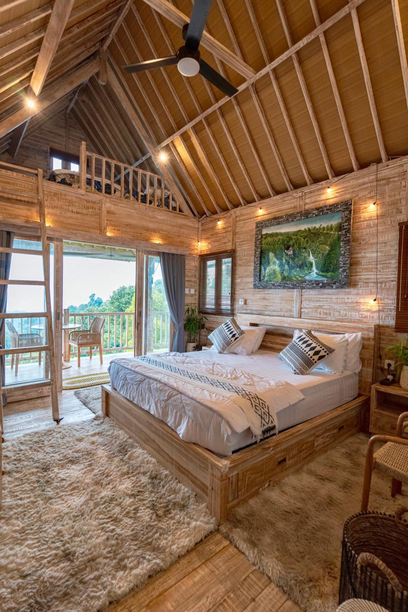 Gobleg  Garden Terrace Bali Bed & Breakfast エクステリア 写真