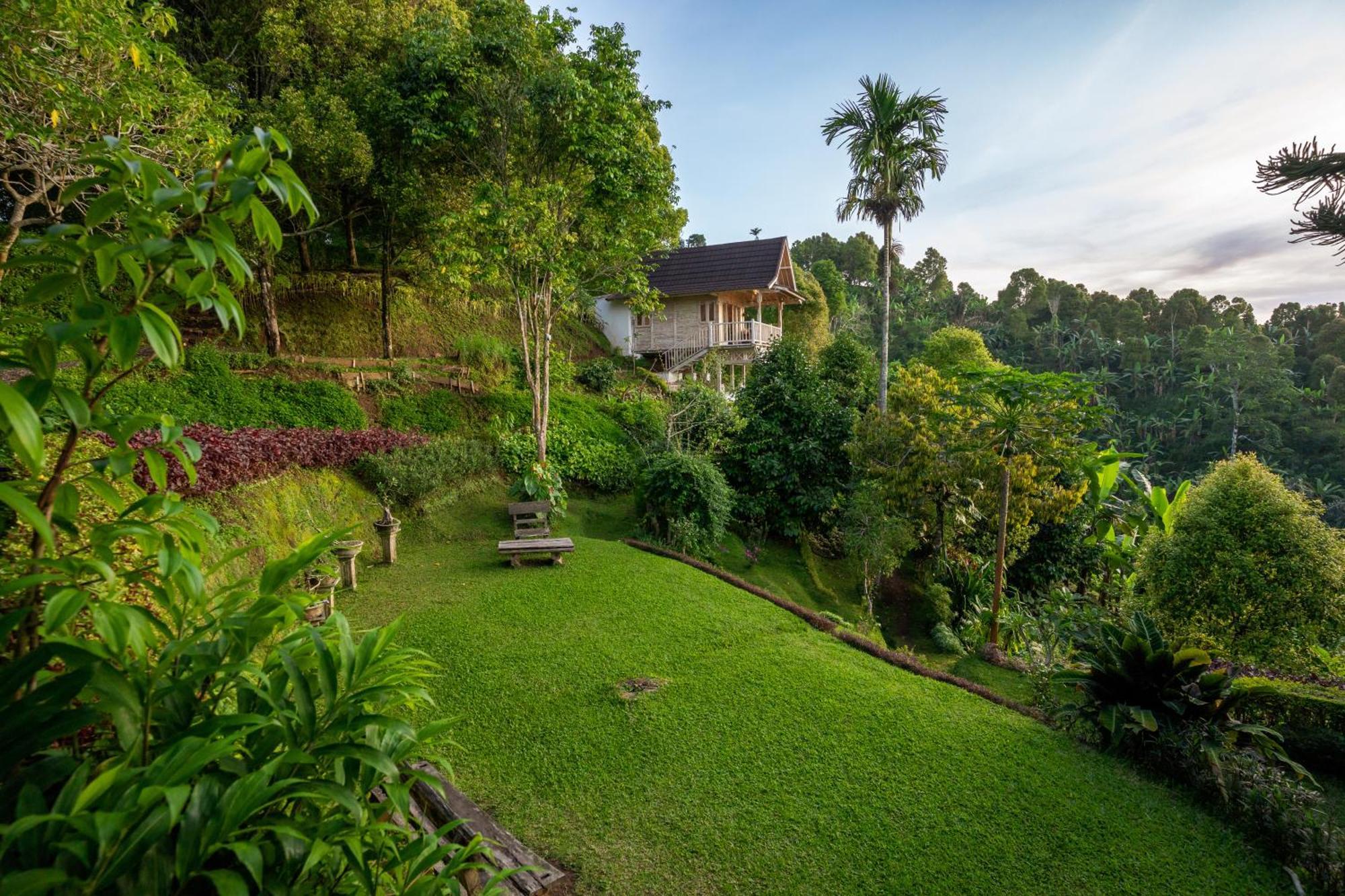 Gobleg  Garden Terrace Bali Bed & Breakfast エクステリア 写真
